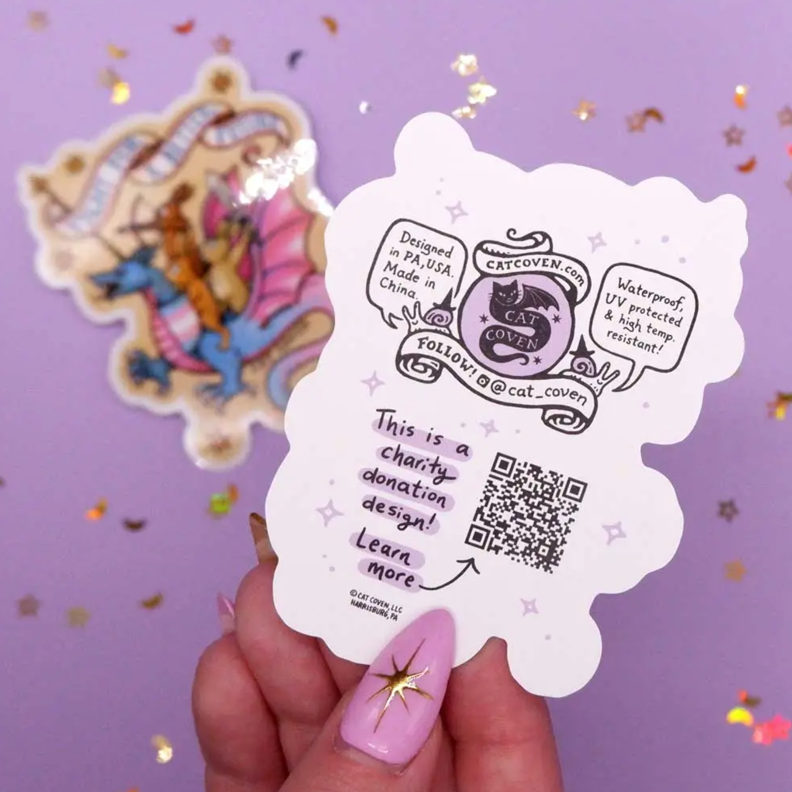 Fight For A Better Future Sticker - Heart of the Home Inc