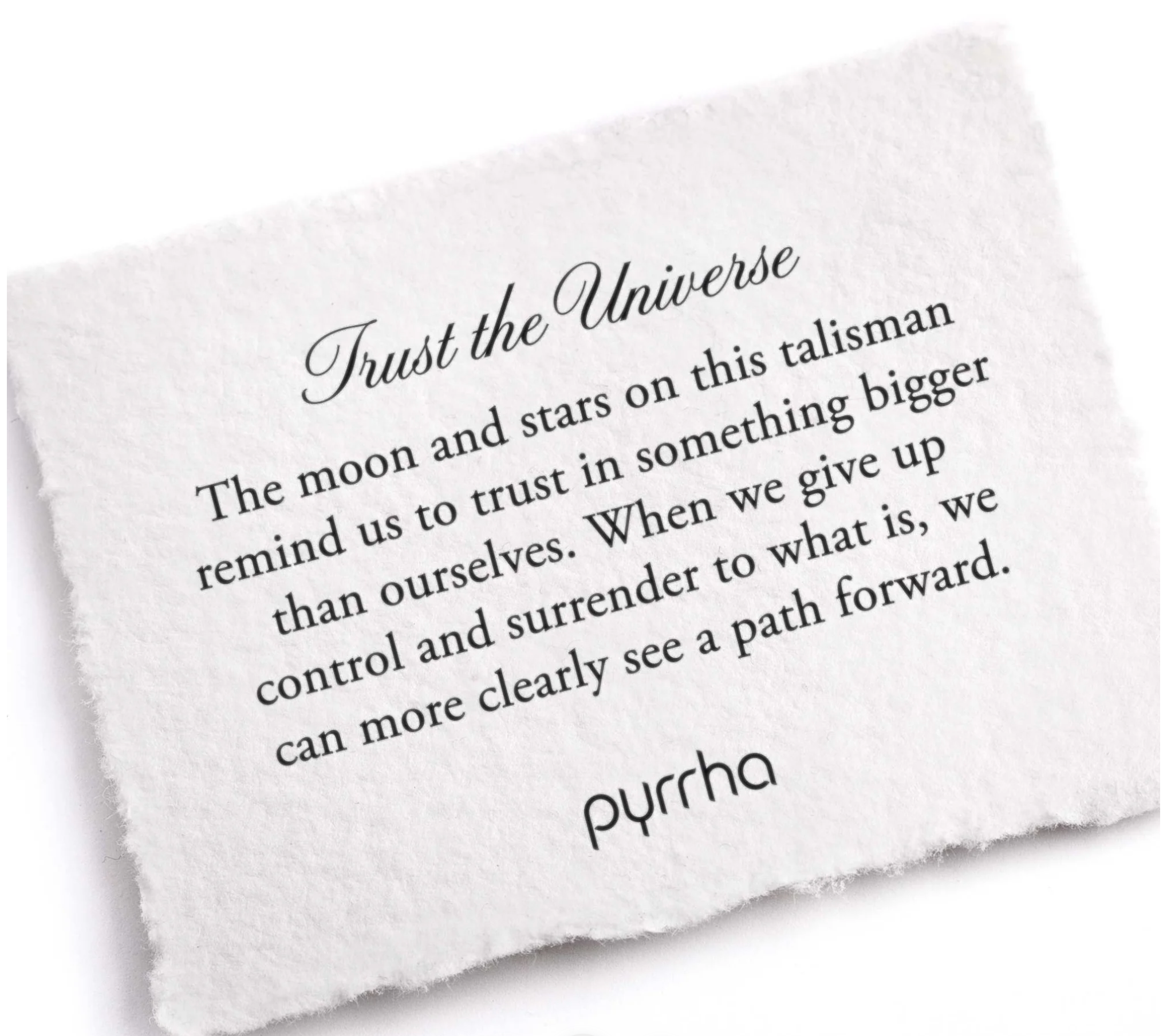 Trust the Universe Talisman - Heart of the Home Inc