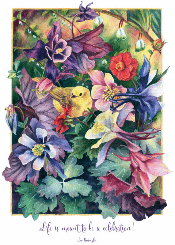 Technicolor Birthday Card - Heart of the Home LV