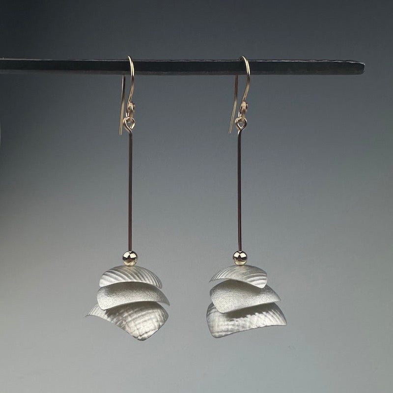 Stacked Pagoda Earrings