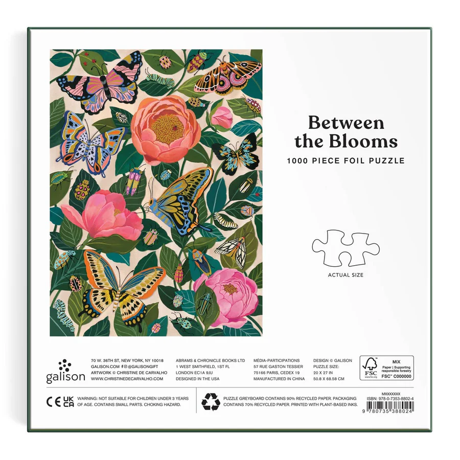 Between the Blooms 1000pc Puzzle - Heart of the Home Inc