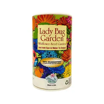 Lady Bug Shaker Can Seed Kit - Heart of the Home Inc
