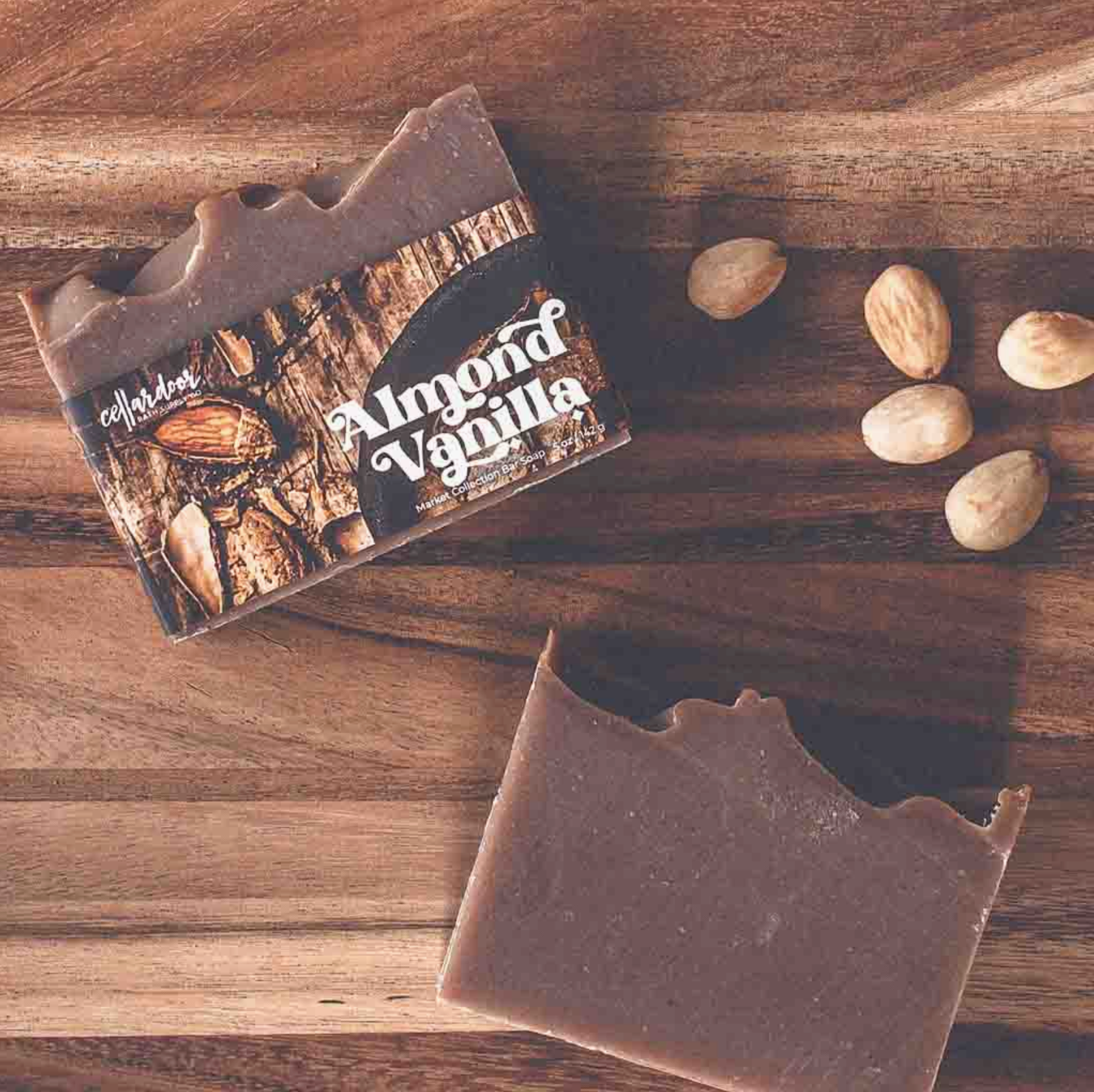 Almond Vanilla Bar Soap - Heart of the Home Inc