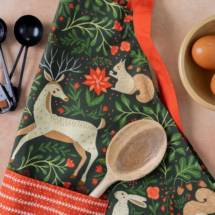 Christmas Forest Apron