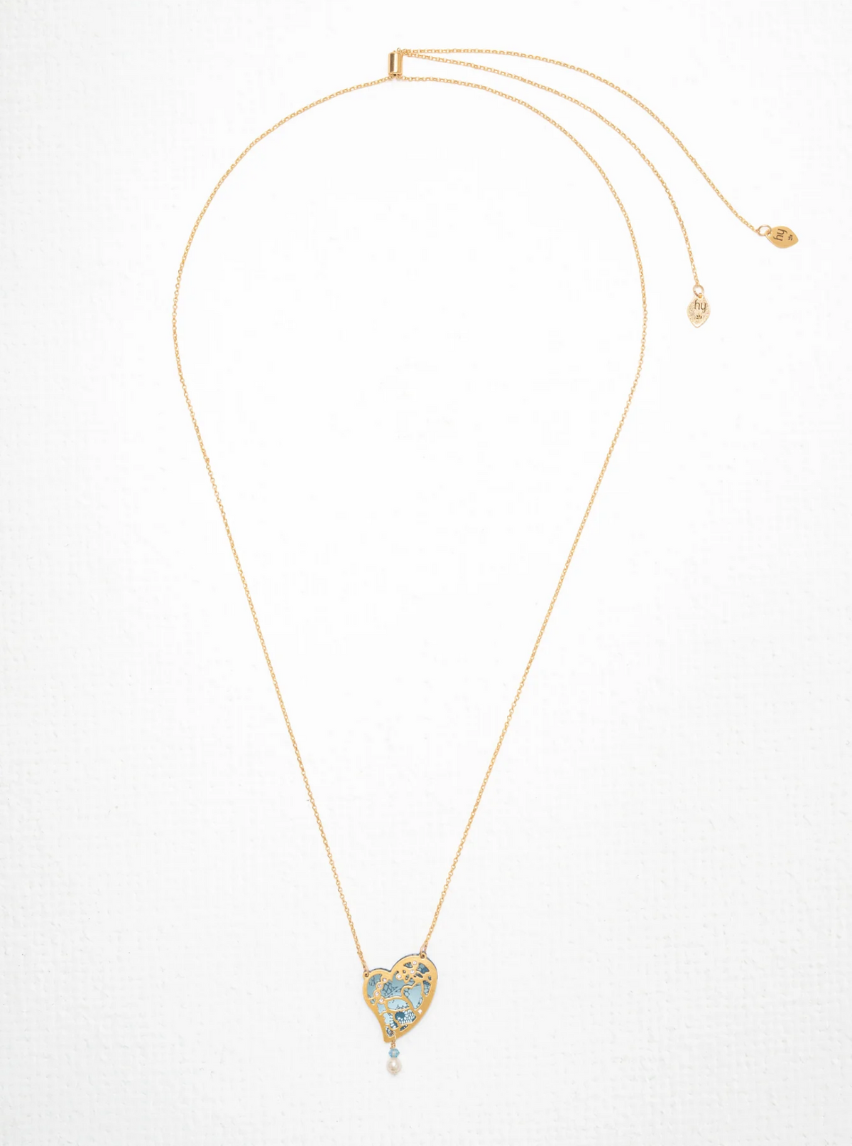 Valena Necklace in Silver &amp; Gold - Heart of the Home LV