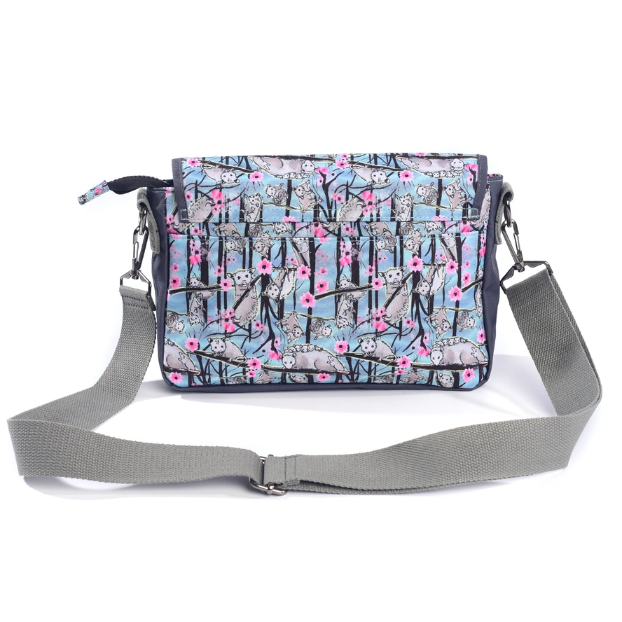 Opossum Blossom Stride Crossbody Bag - Heart of the Home Inc