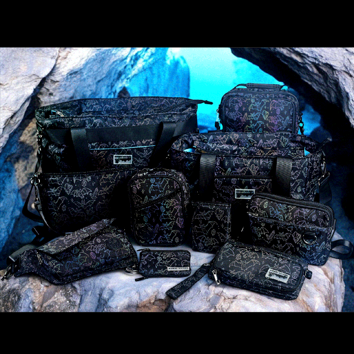 Holographic Crystal Cave Stride Crossbody