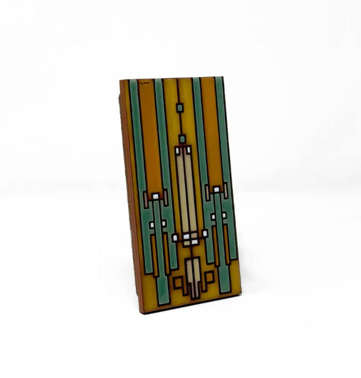Coonley House by Frank Lloyd Wright Glazed Tile - Heart of the Home Inc