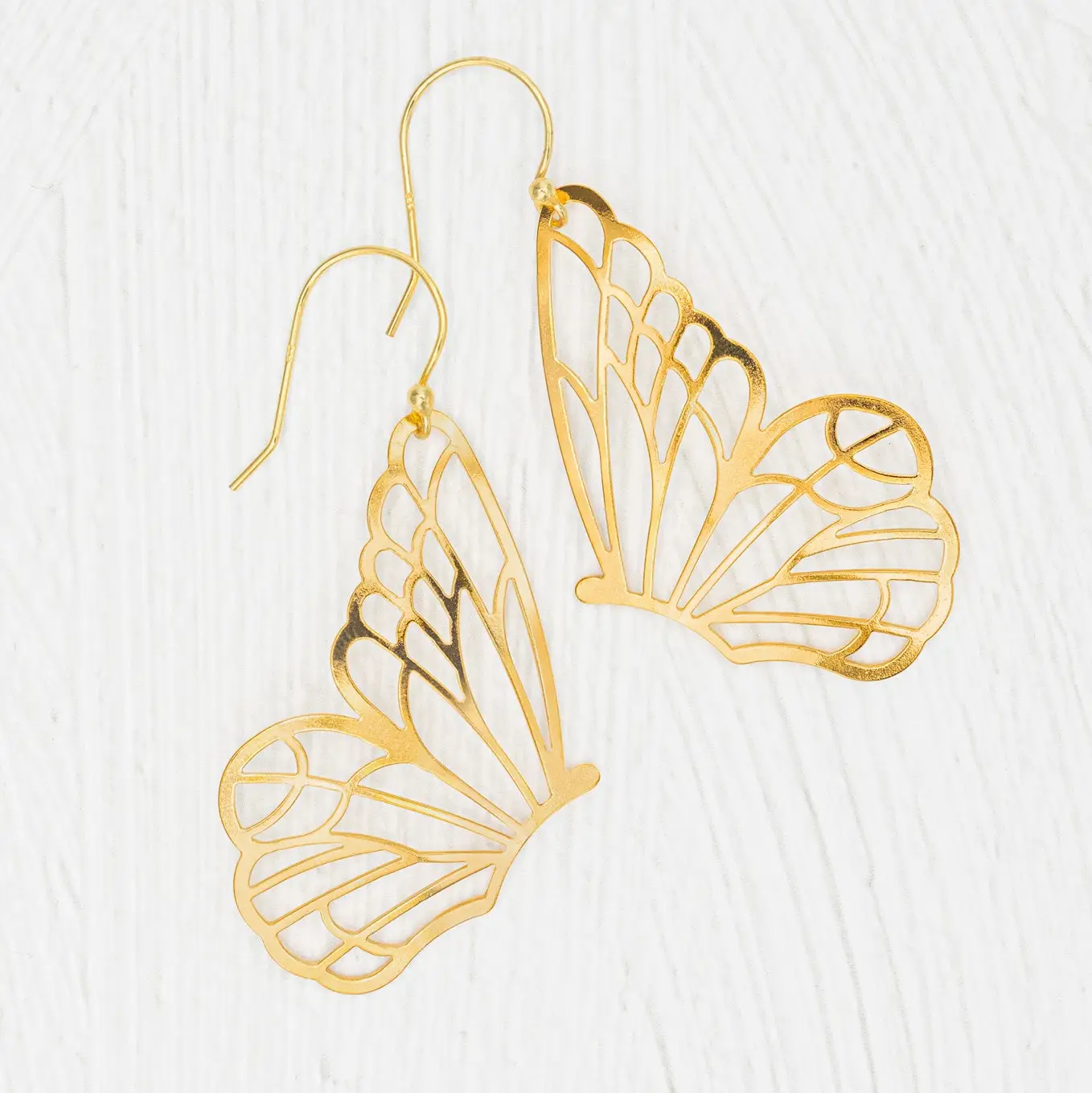 Vanessa Butterfly Wing Earrings - Heart of the Home Inc