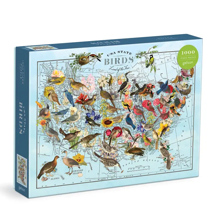 State Birds 1000 Piece Puzzle - Heart of the Home Inc