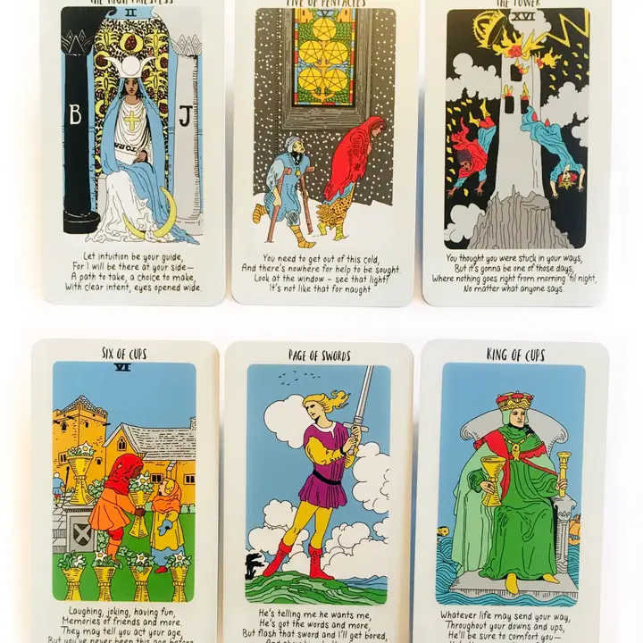 Young Witch Tarot Deck - Heart of the Home LV