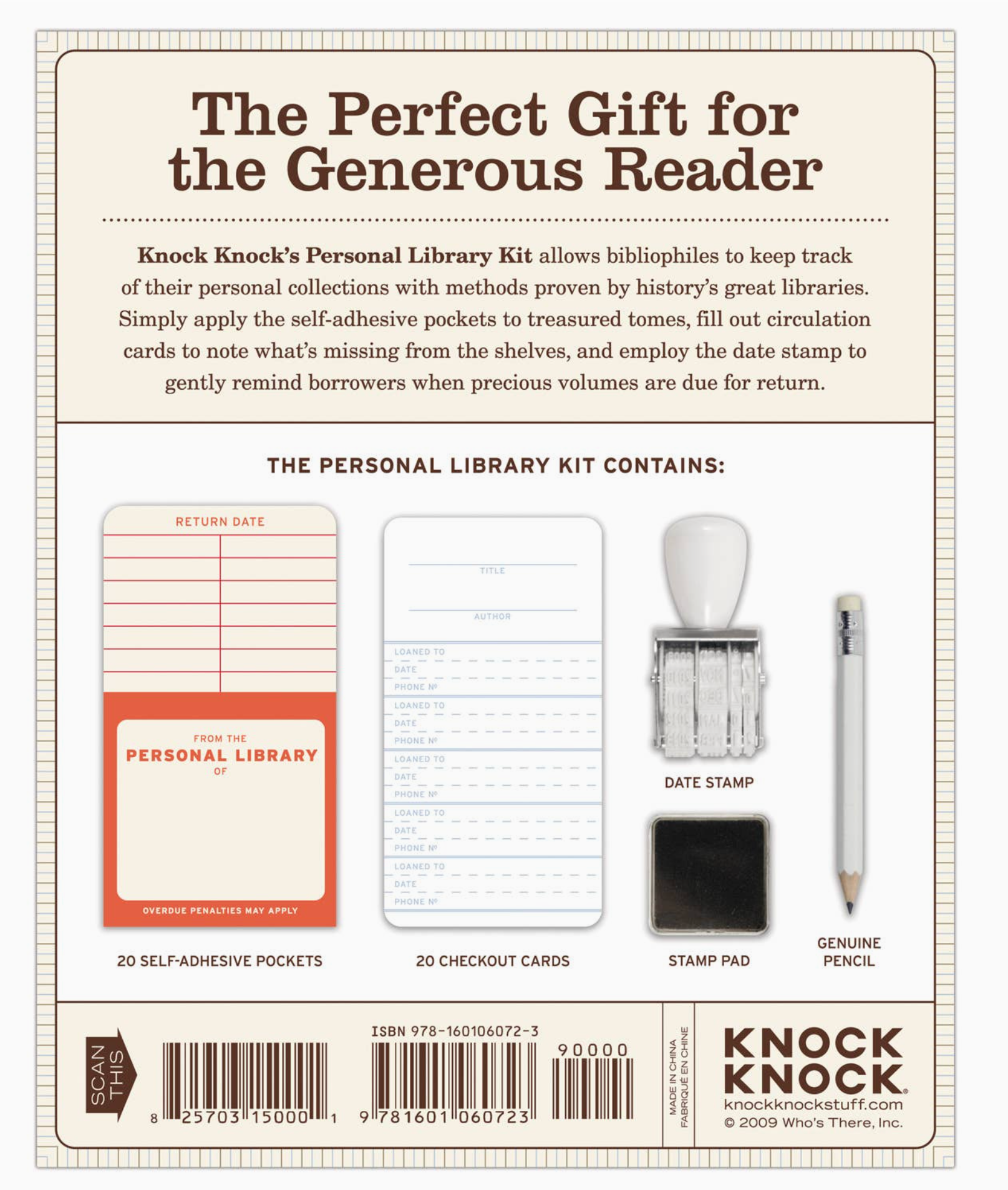Personal Library Kit - Heart of the Home Inc