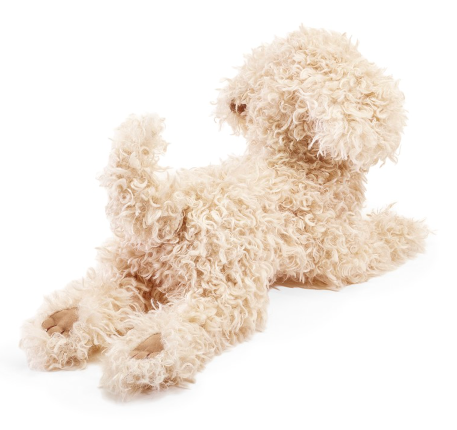 White Poodle Puppy Hand Puppet - Heart of the Home Inc