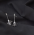 Satin Silver Spark Earrings - Heart of the Home LV