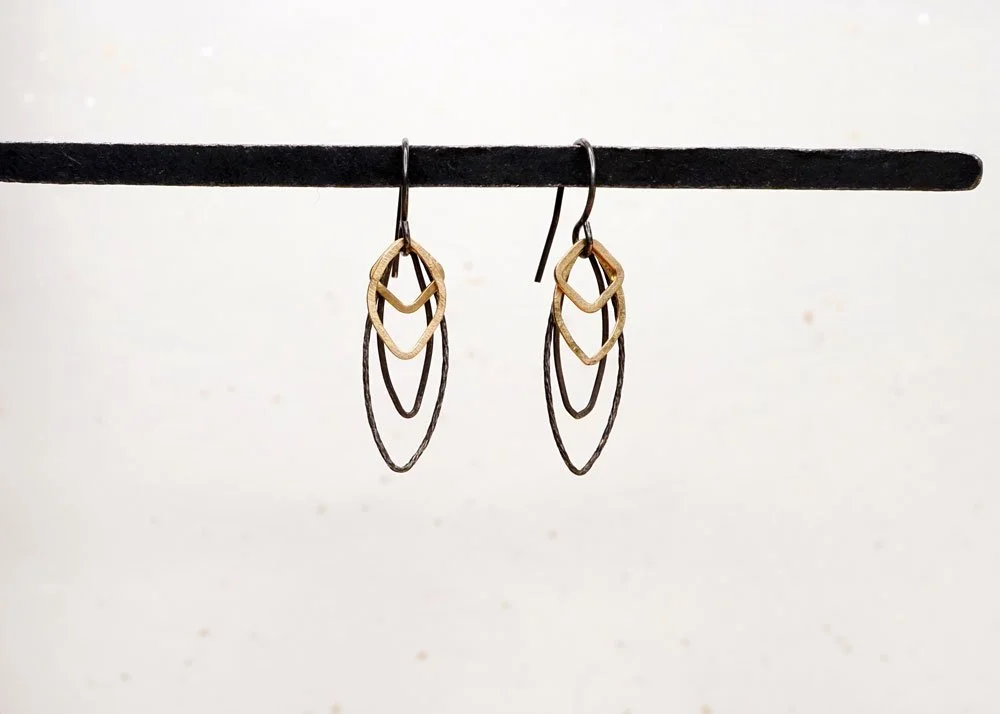 Cicada Wing Earrings - Heart of the Home Inc