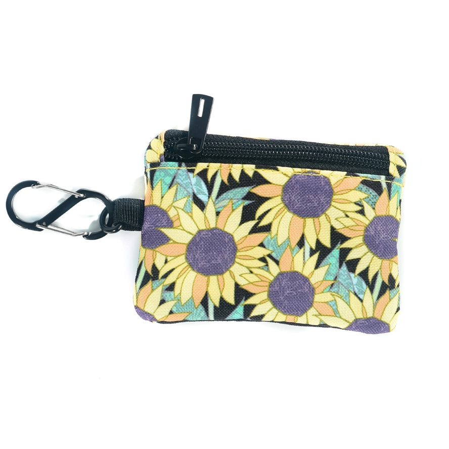 Sunflower Fields Clip Wallet - Heart of the Home Inc