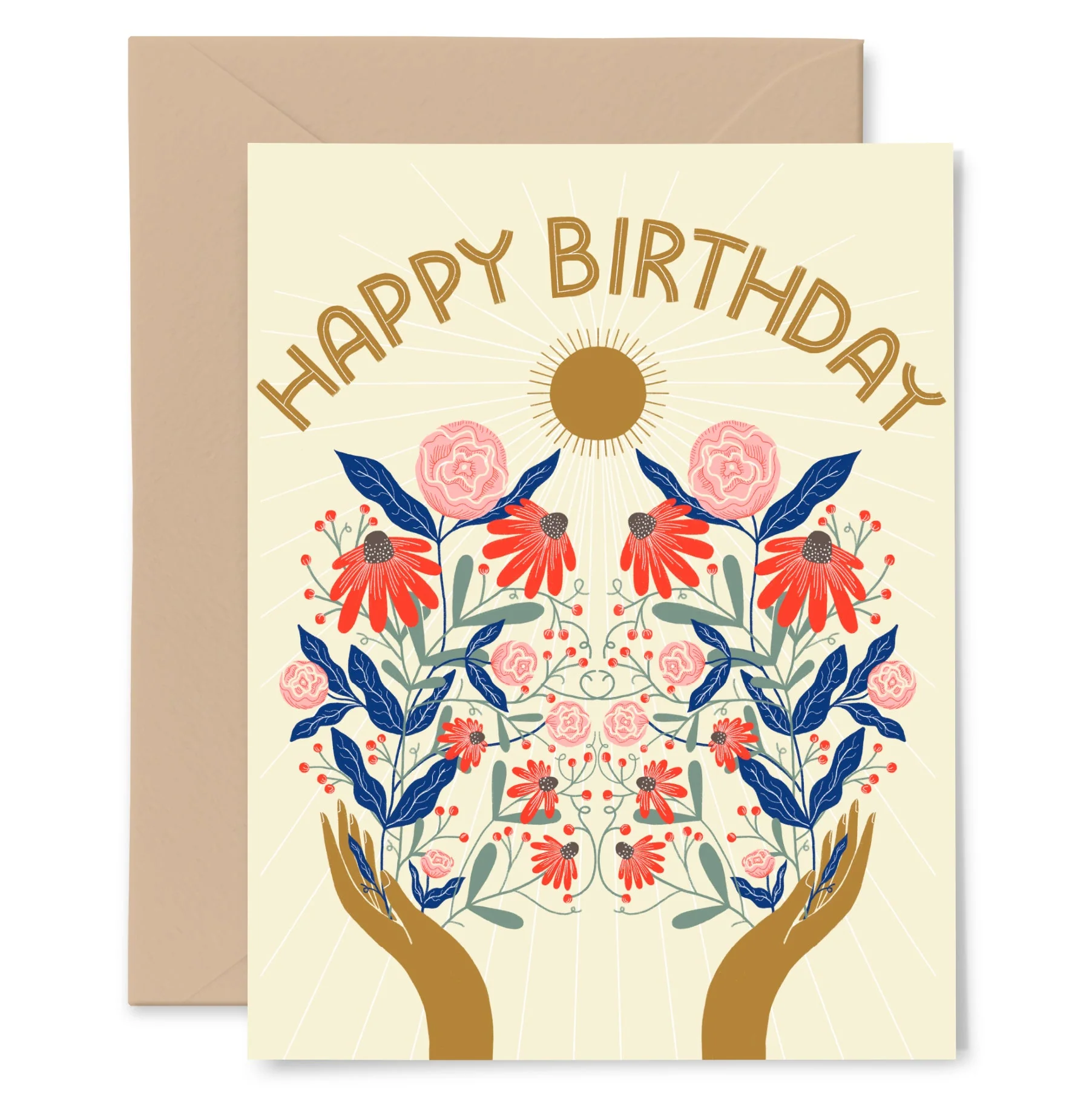 Flowers Birtday Card - Heart of the Home Inc