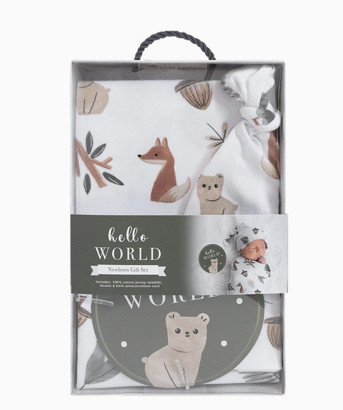 Hello World Gift Set - Forest Retreat - Heart of the Home Inc
