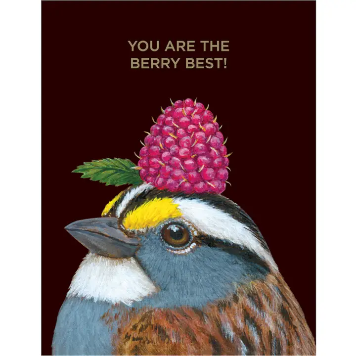 Berry Best Bird Card - Heart of the Home LV