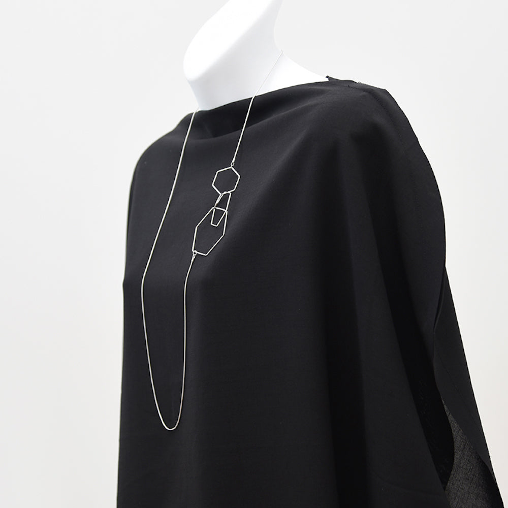 Hexxxx Necklace in Satin Silver - Heart of the Home Inc