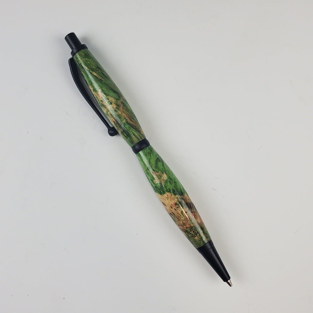 Green Box Elder Slimline Mechanical Pencil