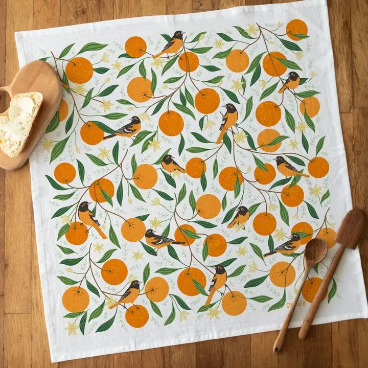 Monarch Flight Tea Towel