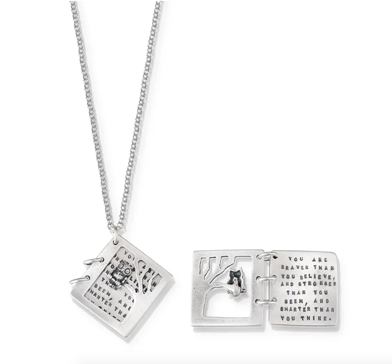 Braver Than You Believe Pendant - Heart of the Home Inc