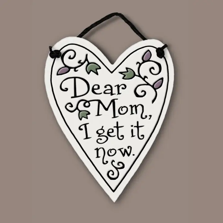 Dear Mom Plaque - Heart of the Home LV