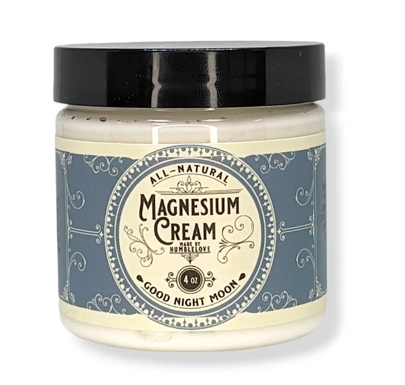 Humblelove Magnesium Cream - Good Night Moon 4oz - Heart of the Home Inc