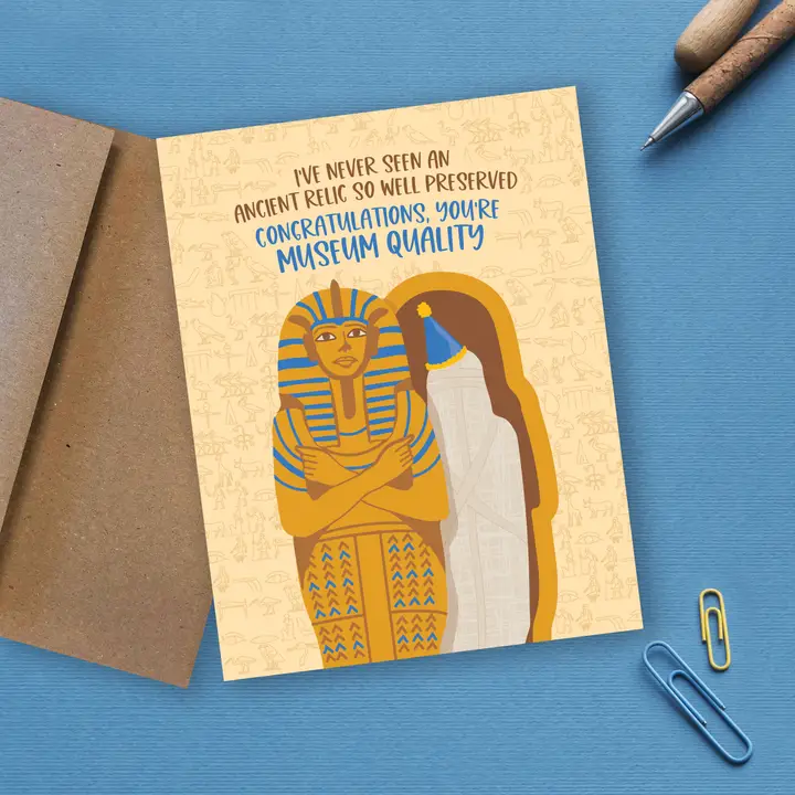 Museum Quality Birthday Card - Heart of the Home Inc