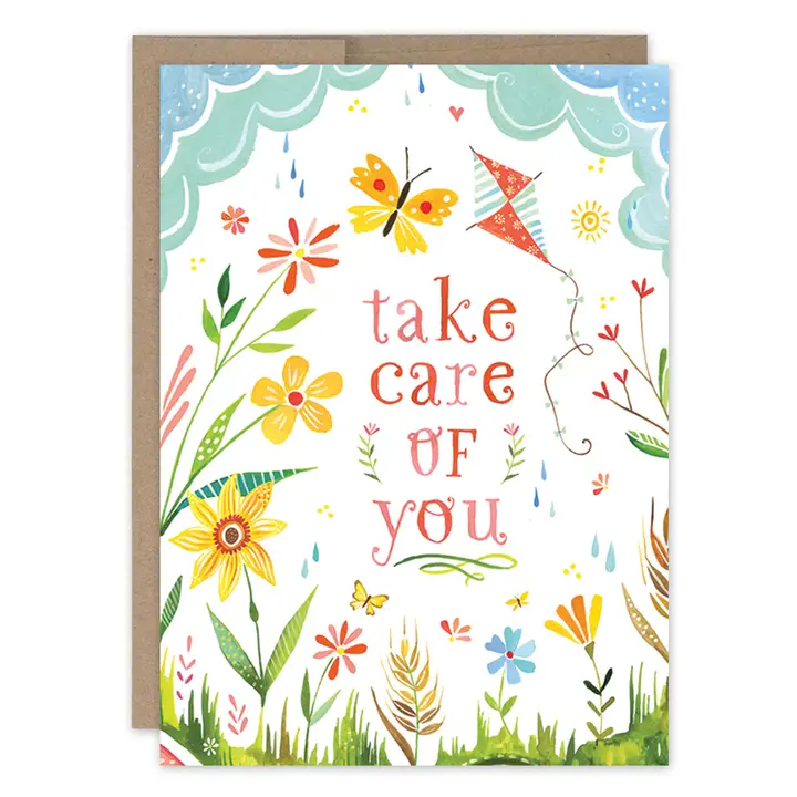 Take Care of You Get Well Card - Heart of the Home Inc