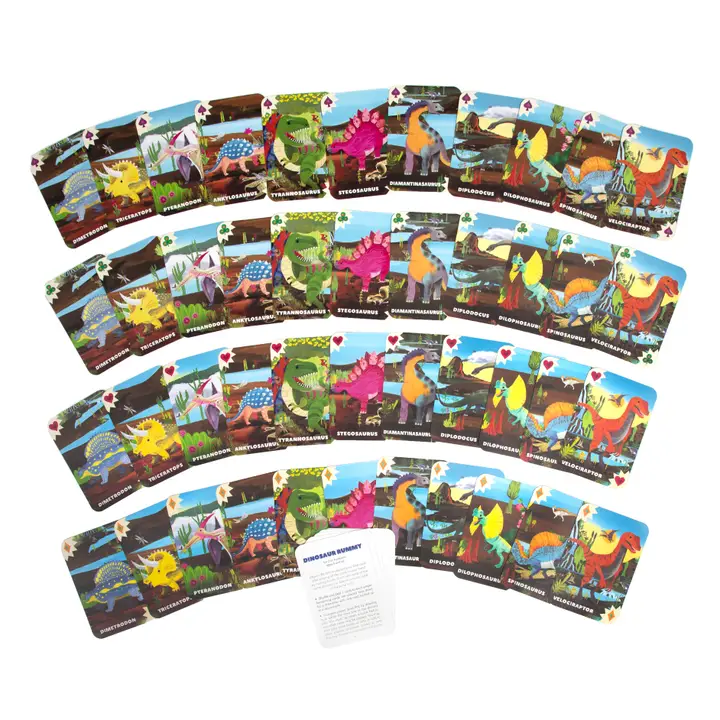 Dinosaur Rummy Card Game - Heart of the Home Inc