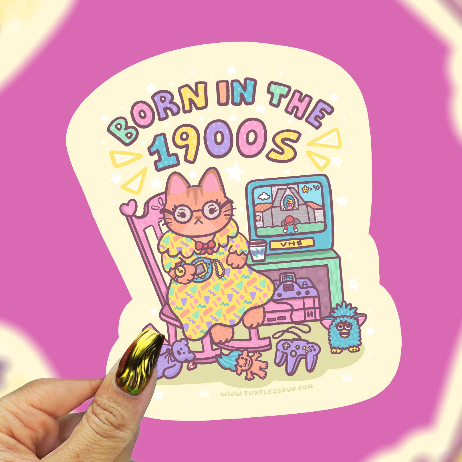 Born in the 1900's Sticker