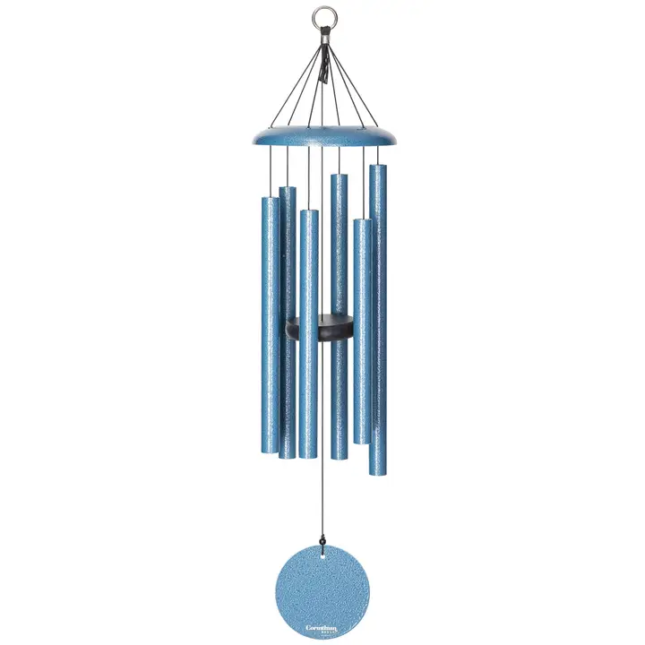 Sky Blue 30" Windchimes - Heart of the Home LV