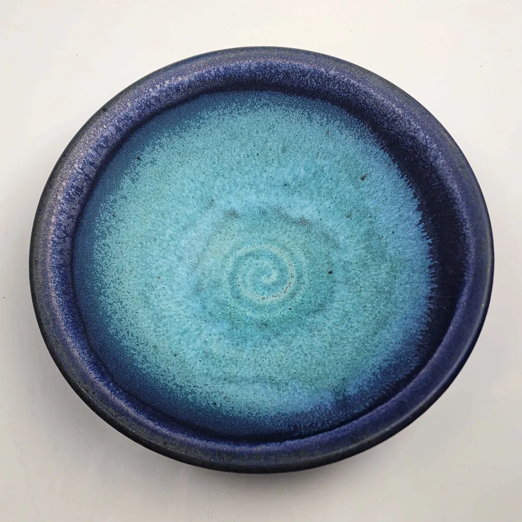 Salad Bowl in Tuquoise and Lavender