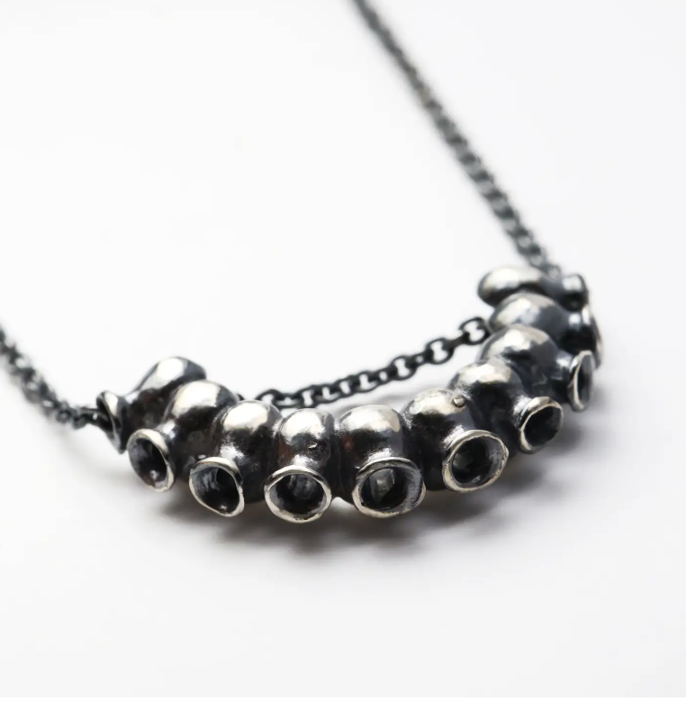 Patina Anemone Pendant - Heart of the Home Inc