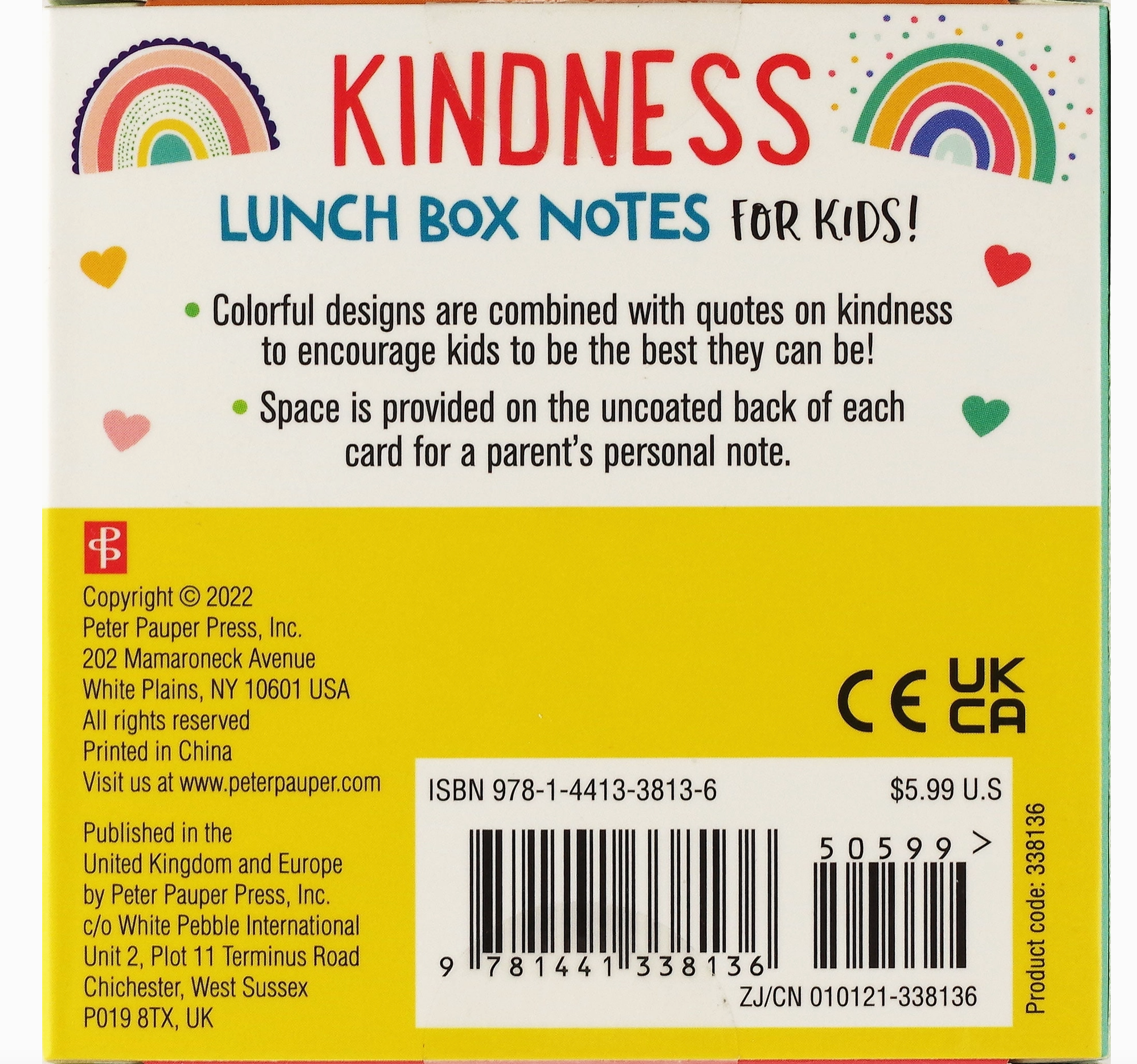 Kindness Lunch Box Notes
