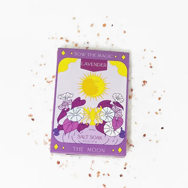The Moon Lavender Bath Salt Soak - Heart of the Home Inc