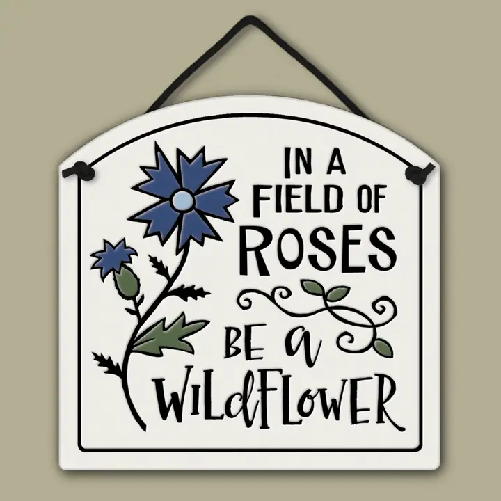 Wildflower Glazed Tile