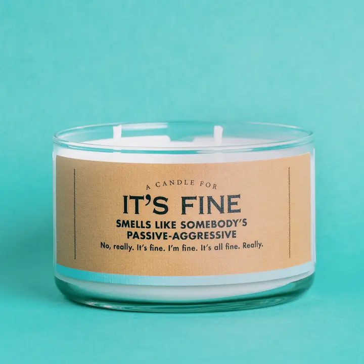 A Candle For It's Fine - Heart of the Home Inc