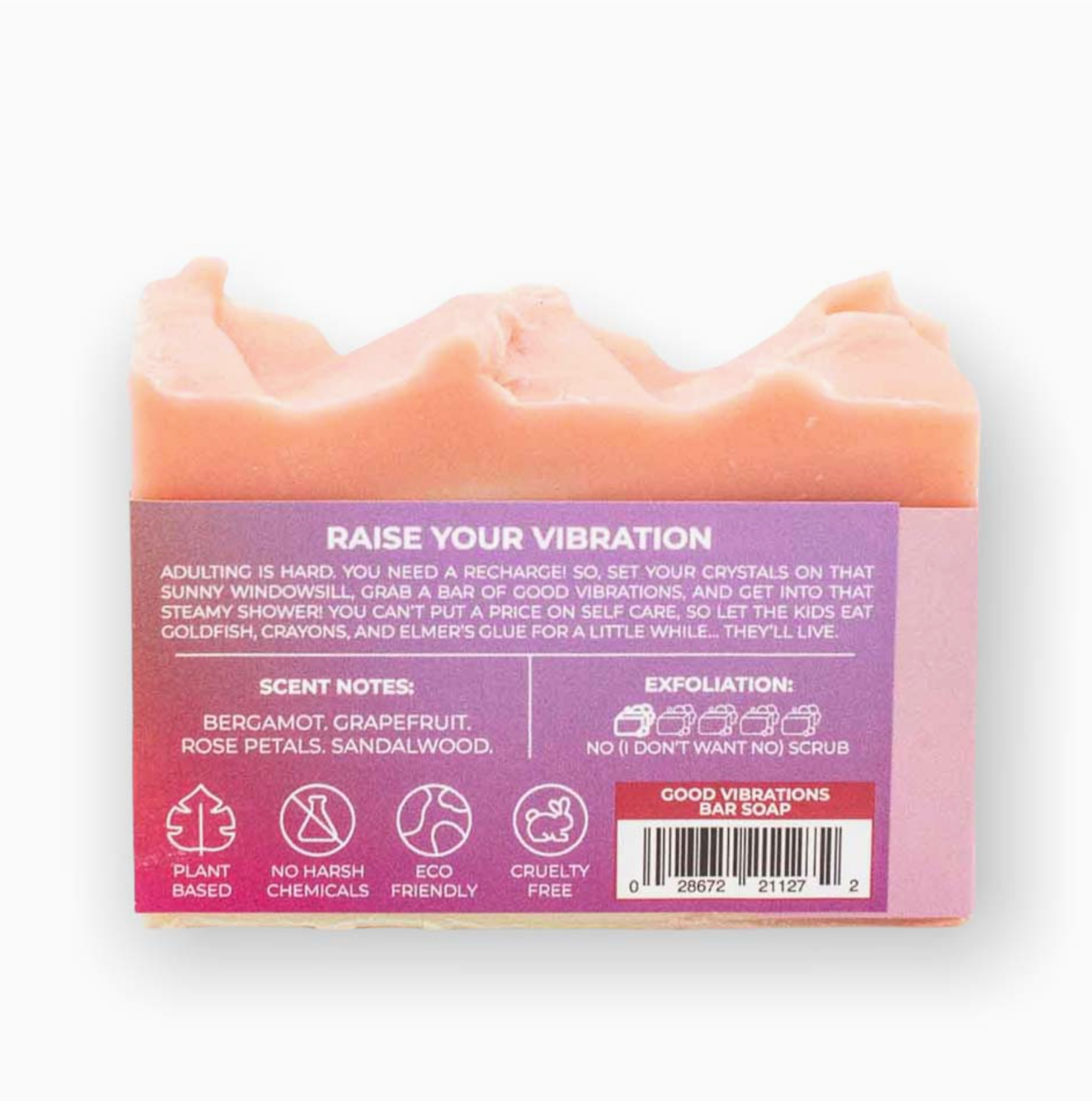Good Vibrations Bar Soap - Heart of the Home Inc