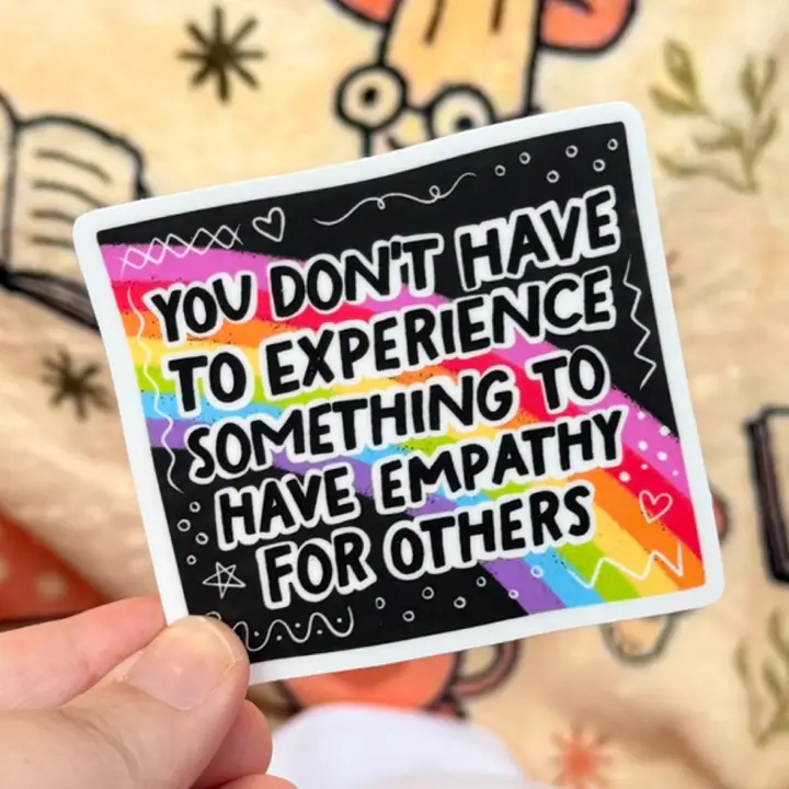 Empathy Vinyl Sticker - Heart of the Home Inc