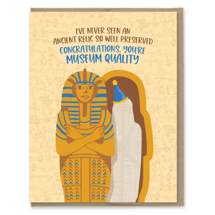 Museum Quality Birthday Card - Heart of the Home Inc