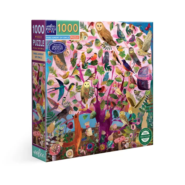 Parliament Of Owls 1000pc Puzzle - Heart of the Home Inc