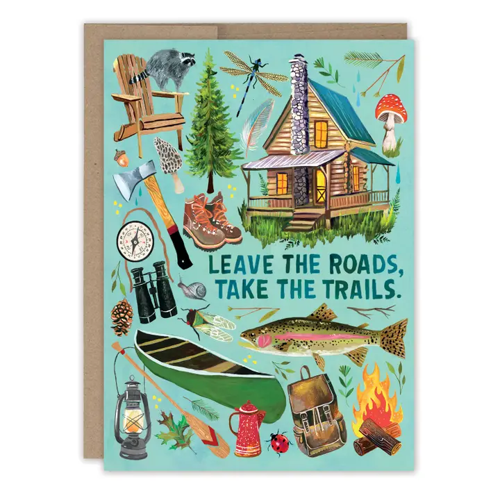Leave The Roads Birthday Card - Heart of the Home Inc