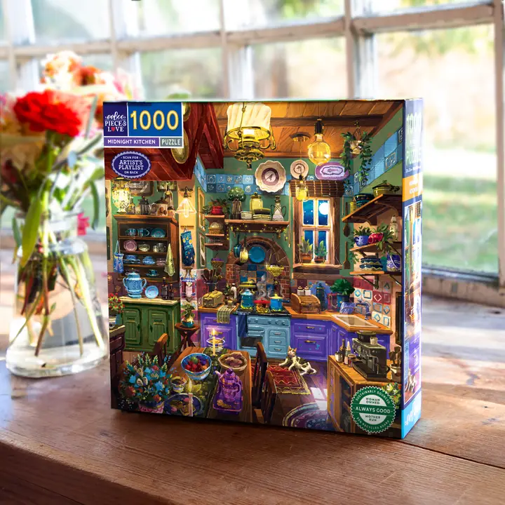 Midnight Kitchen 1000 Piece Puzzle - Heart of the Home Inc