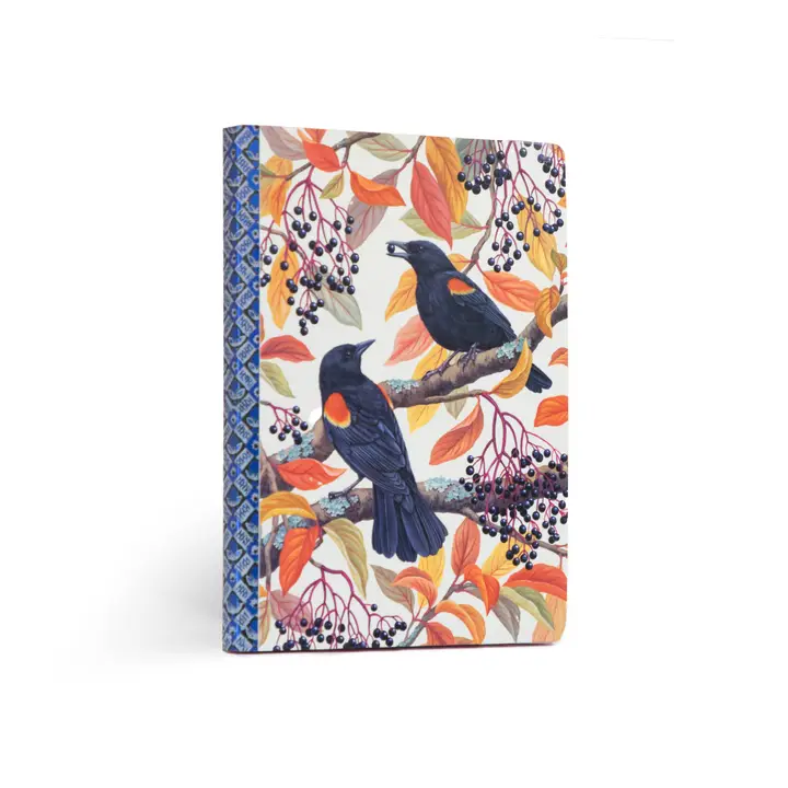 Autumn Blackbirds Luxe Journal - Heart of the Home Inc