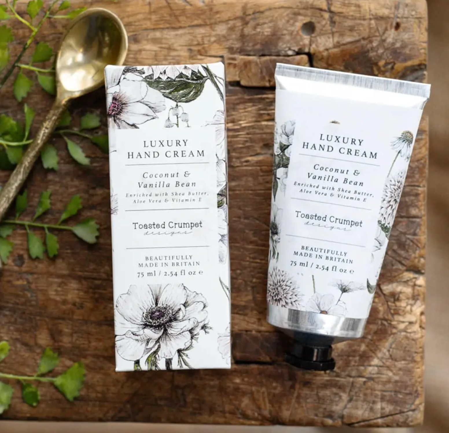 Coconut & Vanilla Bean Luxury Hand Cream - Heart of the Home Inc
