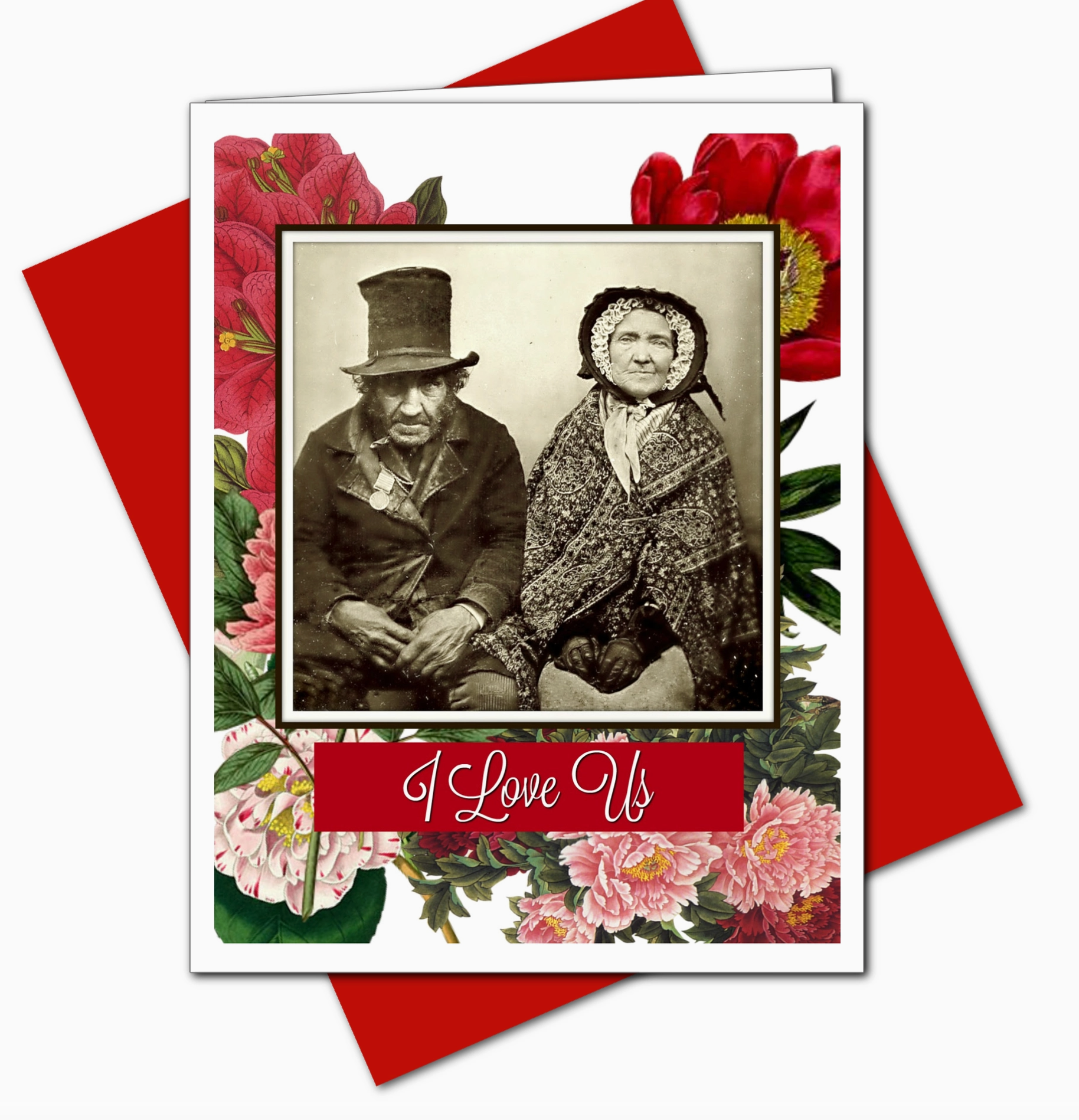 I Love Us Card
