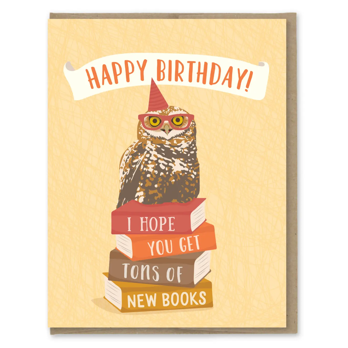 New Books Birthday Card - Heart of the Home Inc